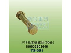 190003803646,￠12元寶梁螺絲60長,晉江新興螺絲有限公司