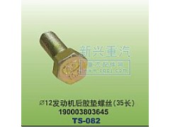 190003803645,￠12發(fā)動機后膠墊螺絲35長,晉江新興螺絲有限公司