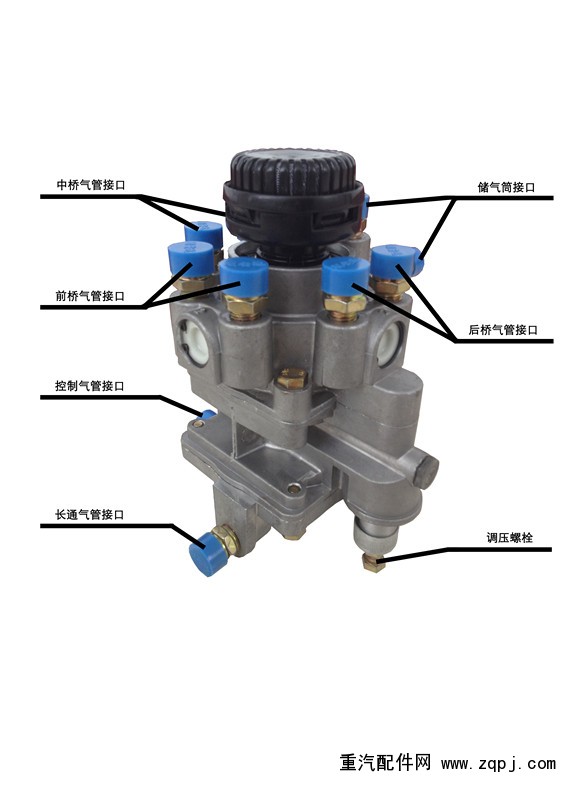 SAD-8004,（新二代）機械A(chǔ)BS三橋同步繼動閥,梁山順安達汽車科技有限公司