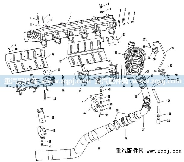 VG1092110024,增壓器進(jìn)油管,濟(jì)南馳納重型汽車進(jìn)出口貿(mào)易有限公司