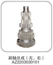 AZ2203030101,副軸總成(左、右),濟(jì)南納沛貿(mào)易有限公司