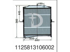 1125813106002,散熱器,濟(jì)南鼎鑫汽車散熱器有限公司