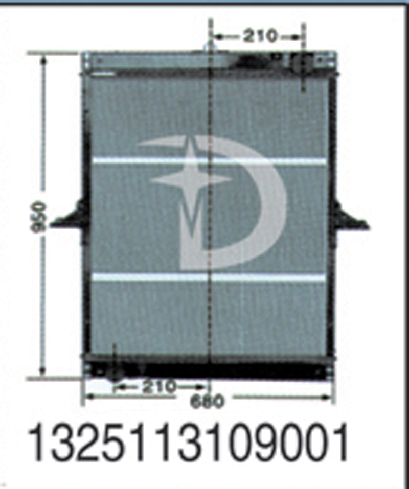 1325113109001,散熱器,濟(jì)南鼎鑫汽車散熱器有限公司