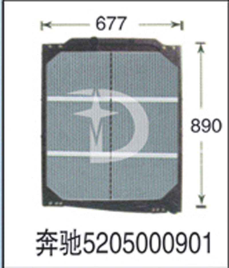 奔馳5205000901,散熱器,濟(jì)南鼎鑫汽車(chē)散熱器有限公司