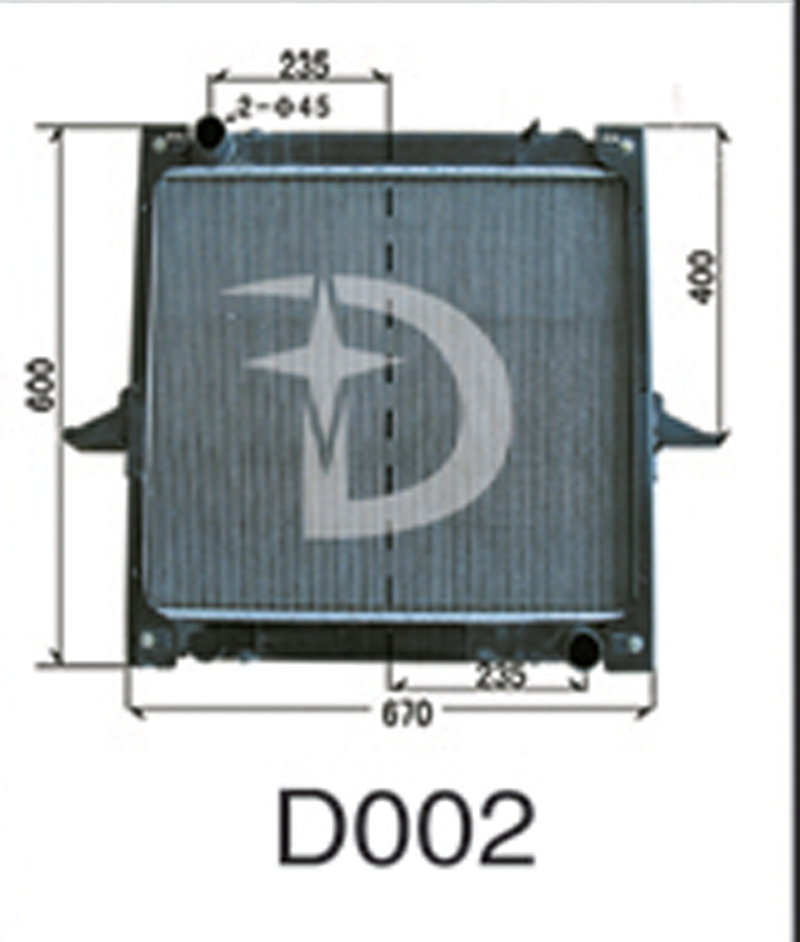 D002,散熱器,濟(jì)南鼎鑫汽車散熱器有限公司