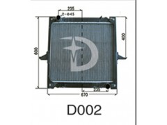 D002,散熱器,濟(jì)南鼎鑫汽車散熱器有限公司