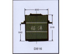 ,水箱  D816,濟(jì)南銘洋汽車(chē)散熱器有限公司