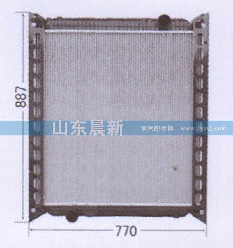 WG9719530120,散熱器水箱,濟南科宇汽車配件有限公司