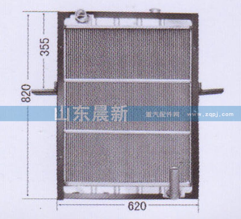 1307613×0009,散熱器水箱,濟南科宇汽車配件有限公司