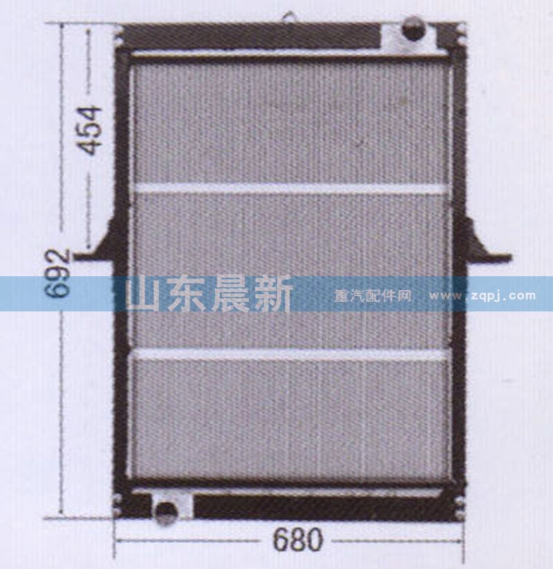 1125113106001,散熱器水箱,濟(jì)南科宇汽車配件有限公司