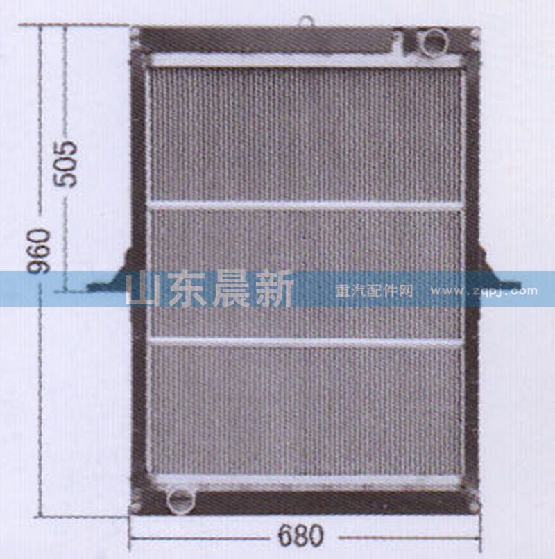 1331113106001,散熱器水箱,濟南科宇汽車配件有限公司