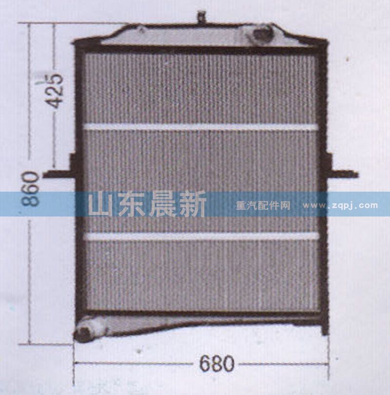 1325813186001,散熱器水箱,濟(jì)南科宇汽車(chē)配件有限公司