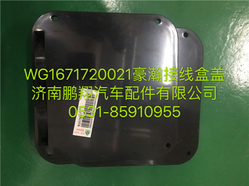 WG1671720021,豪瀚接線盒蓋,濟南鵬翔汽車配件有限公司