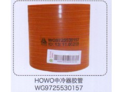 WG9725530157,HOWO中冷器膠管,濟南泉信汽配