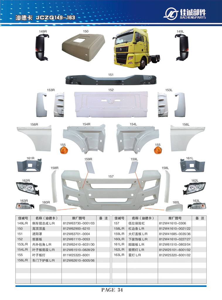 汕德卡車門下護(hù)板812W62610-6005/06/812W62610-6005，812W62610-6006