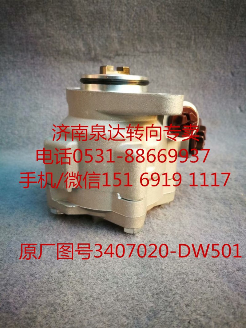 3407020-DW501,轉(zhuǎn)向助力泵,濟(jì)南泉達(dá)汽配有限公司