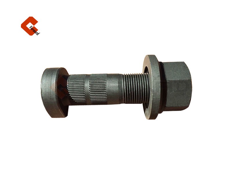 81.45501.0077W  H150A2284AZF3,Wheel bolts with nuts,濟(jì)南向前汽車配件有限公司