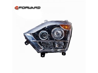 WG9525720025,Front left combination headlight NJ-17 daytime running light ESC,濟南向前汽車配件有限公司