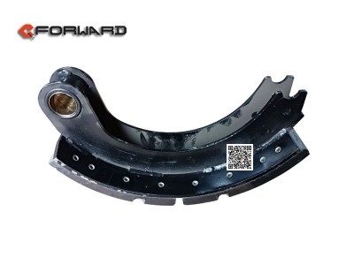 3501390-Q402H,Front brake shoe assembly,濟(jì)南向前汽車配件有限公司