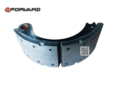 3501390-Q402H,Front brake shoe assembly,濟(jì)南向前汽車配件有限公司