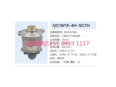 803097890,動力轉(zhuǎn)向齒輪泵,濟南泉達(dá)汽配有限公司