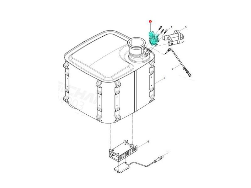 612640130089,Urea nozzle,濟(jì)南向前汽車(chē)配件有限公司