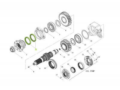 FB8510512  FDR8510512 骨架油封,Framework oil seal,濟(jì)南向前汽車配件有限公司