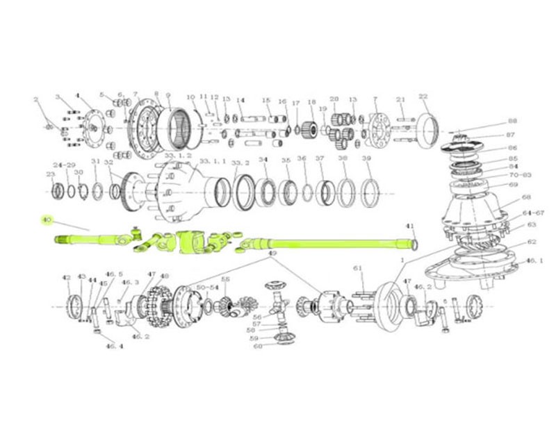 WG9112420001,Constant speed universal drive shaft,濟(jì)南向前汽車配件有限公司