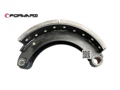 DZ95009440004,Front brake shoe assembly,濟(jì)南向前汽車(chē)配件有限公司