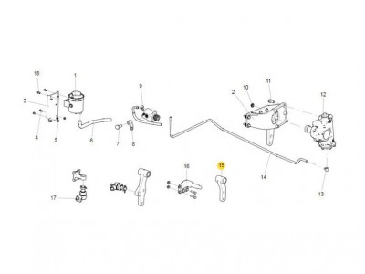 WG9731474030  過(guò)渡擺臂,Transition swing arm,濟(jì)南向前汽車配件有限公司