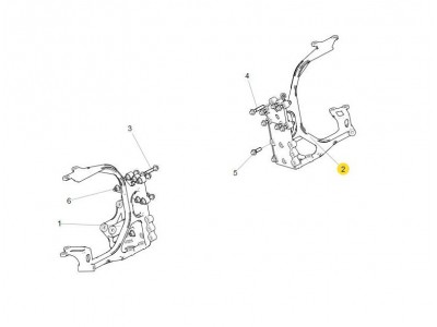 752W42993-0108   保險杠右組合支架,Bumper right combination bracket,濟南向前汽車配件有限公司