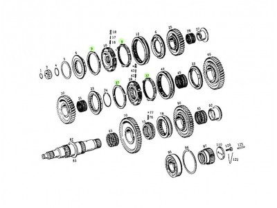 1272 304 076 3/4檔同步環(huán)環(huán),3/4 speed synchronous ring,濟(jì)南向前汽車配件有限公司