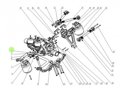 DZ95259680604   空心穩(wěn)定桿總成,Hollow stabilizer rod assembly,濟南向前汽車配件有限公司