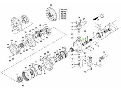 06.33019.0064 滾針軸承,Needle roller bearing,濟(jì)南向前汽車配件有限公司