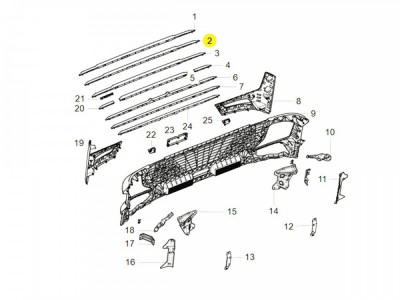 28EWZF411R-03250  大燈左上安裝支架,Headlight upper left bracket,濟(jì)南向前汽車配件有限公司