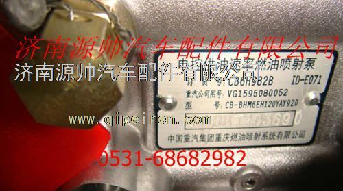 VG1595080052,重汽發(fā)動(dòng)機(jī)燃油噴射泵,濟(jì)南源帥汽車(chē)配件有限公司