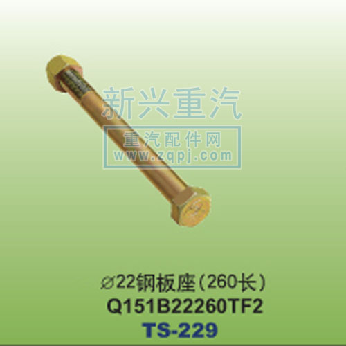 Q151B22260TF2,￠22鋼板座260長,晉江新興螺絲有限公司