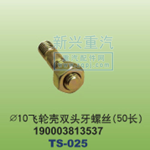 190003813537,￠10飛輪殼雙頭牙螺絲50長,晉江新興螺絲有限公司